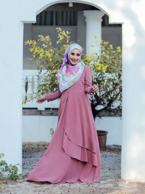 Hajeera Dress (Rosewood)