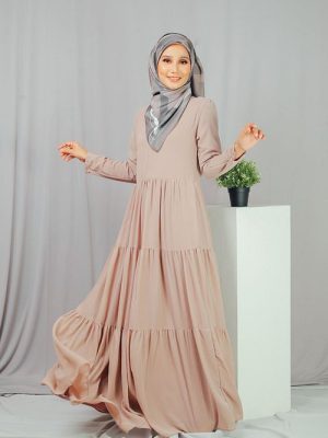 Fatimah Dress (Nude)