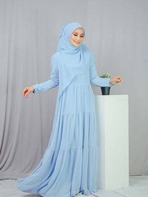 Fatimah Dress (BabyBlue)