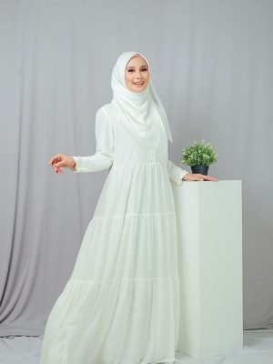 Fatimah Dress (White)