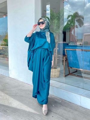 Lysa Caftan (Tealblue)