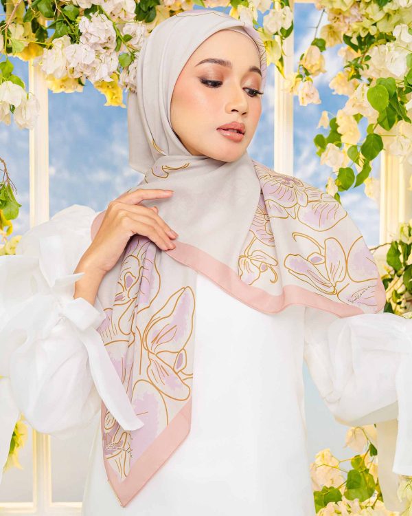 Voile Seloka Raya (Sapphira Salt) BUY1 FREE 1 - Image 3