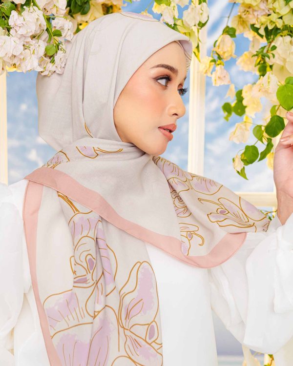 Voile Seloka Raya (Sapphira Salt) BUY1 FREE 1 - Image 2