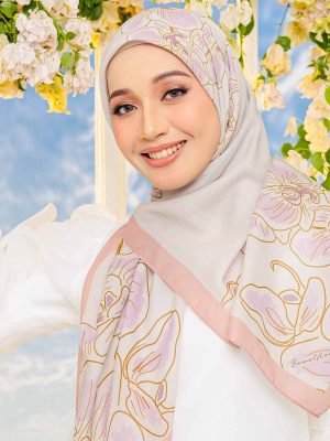 Voile Seloka Raya (Sapphira Salt) BUY1 FREE 1