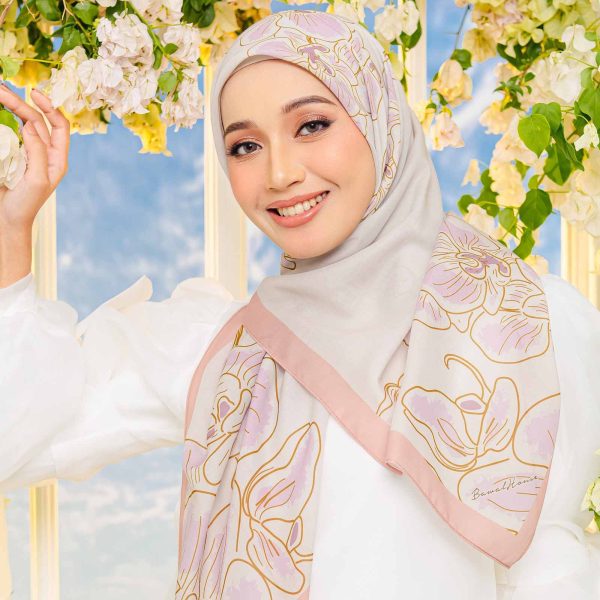 Voile Seloka Raya (Sapphira Salt) BUY1 FREE 1
