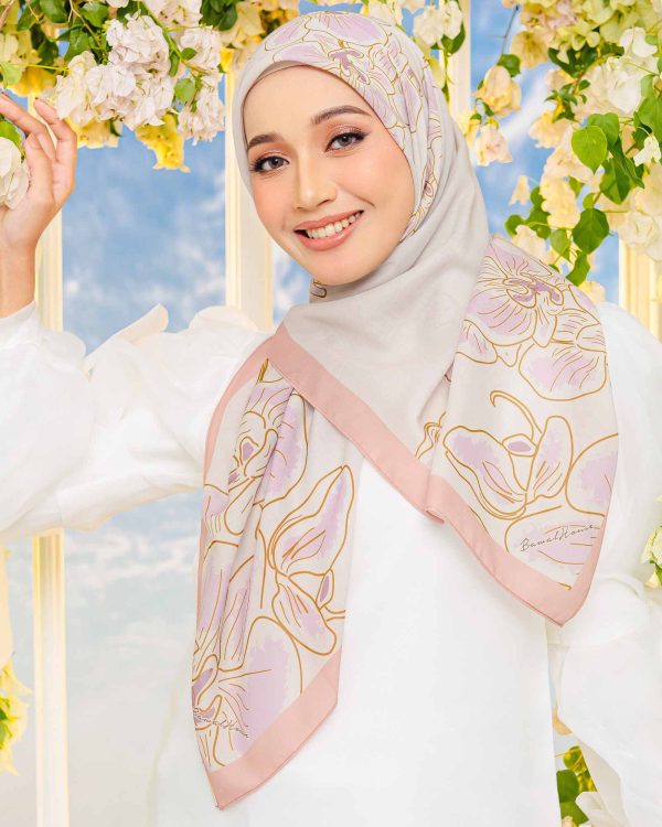 Voile Seloka Raya (Sapphira Salt) BUY1 FREE 1 - Image 4