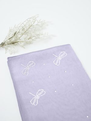 Bawal Pepatung 3 BH52 (Light Mauve)