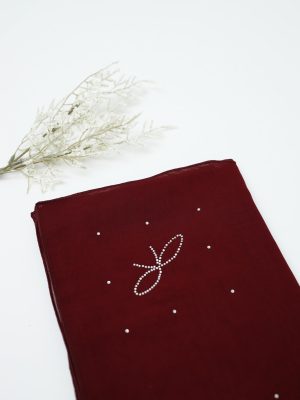 Bawal Ribbon BH47 (Mahogany Red)