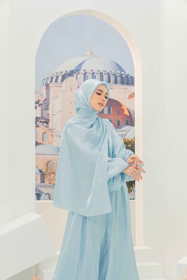 Inaya Abaya (Baby Blue) - Image 2