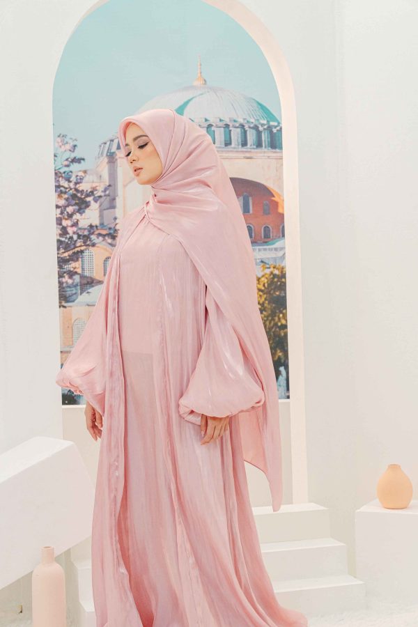 Inaya Abaya (Baby Pink) - Image 2