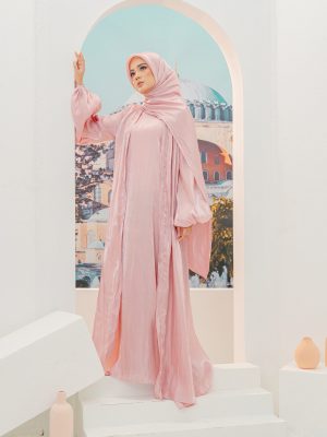 Inaya Abaya (Baby Pink)