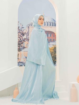 Inaya Abaya (Baby Blue)