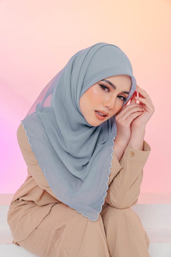Bawal Sulam BH08 (Grey Camisole) - Image 2