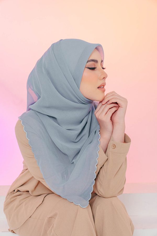 Bawal Sulam BH08 (Grey Camisole) - Image 3