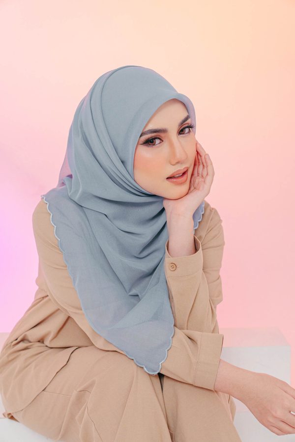 Bawal Sulam BH08 (Grey Camisole) - Image 4