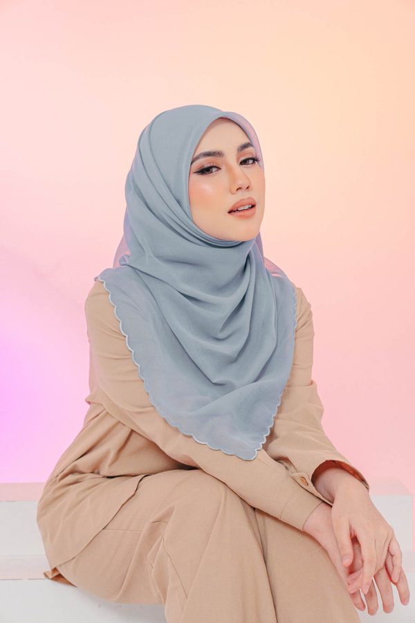 Bawal Sulam BH08 (Grey Camisole) - Image 6