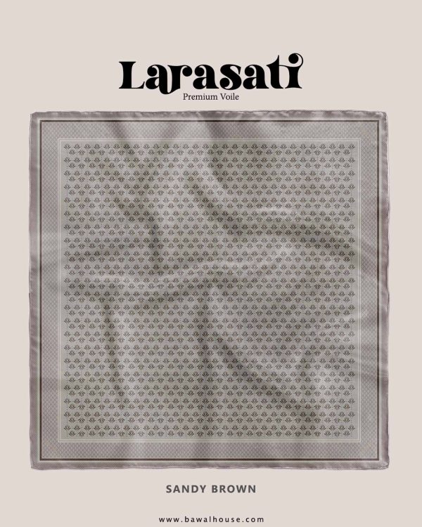 Larasati ( Sandy Brown ) Beli 2 Harga Rm55 Sehelai - Image 4