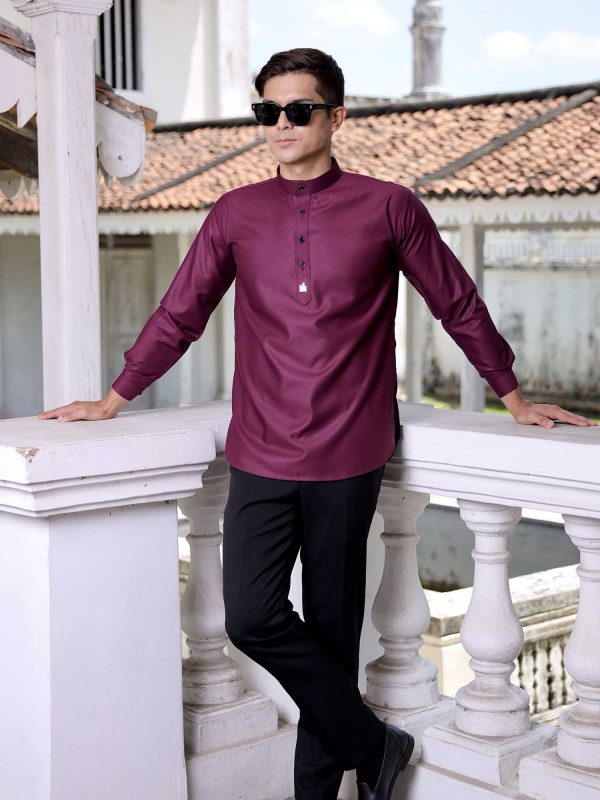 Kurta Bilal (Purple) Beli 2 Harga RM49.50 Sehelai - Image 2