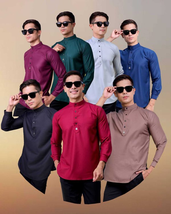 Kurta Bilal (Grey) Beli 2 Harga RM49.50 Sehelai - Image 7