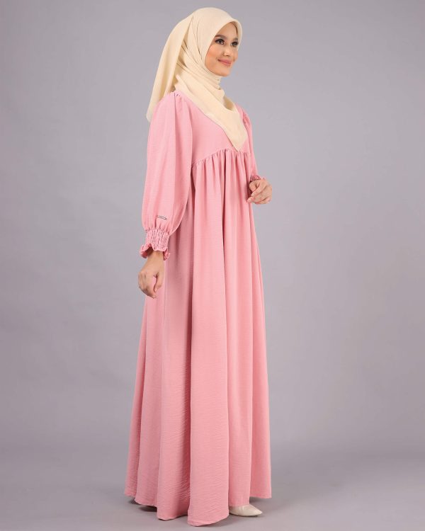 Saleema Dress BH09 ( Dusty Rose ) - Image 7