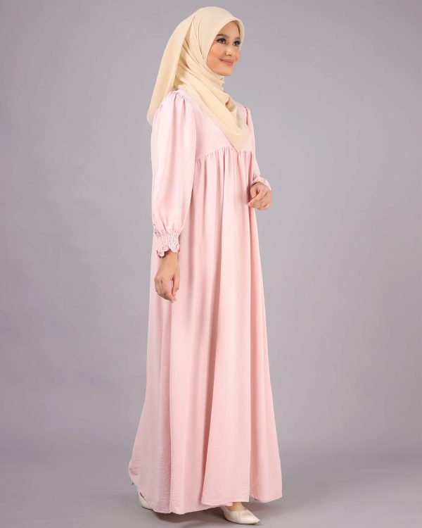 Saleema Dress BH10 ( Soft Pink ) - Image 7