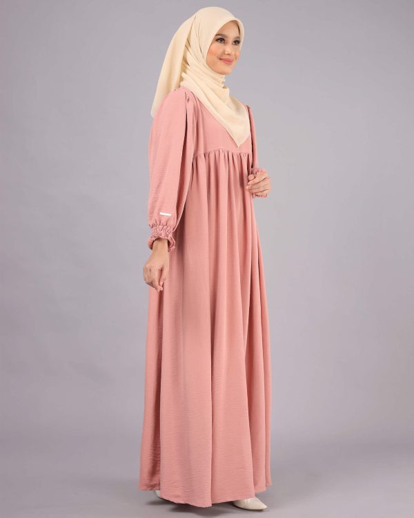 Saleema Dress BH08 ( Peach Pink ) - Image 7