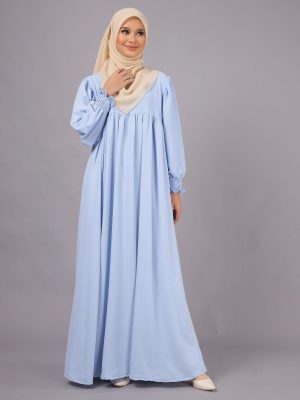 Saleema Dress BH03 ( Baby Blue )