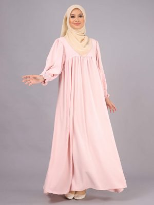 Saleema Dress BH10 ( Soft Pink )