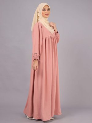 Saleema Dress BH08 ( Peach Pink )