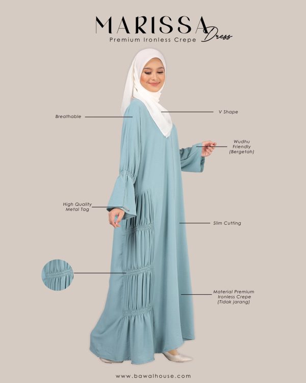Marissa Dress BH09 ( Pastel Purple ) - Image 6