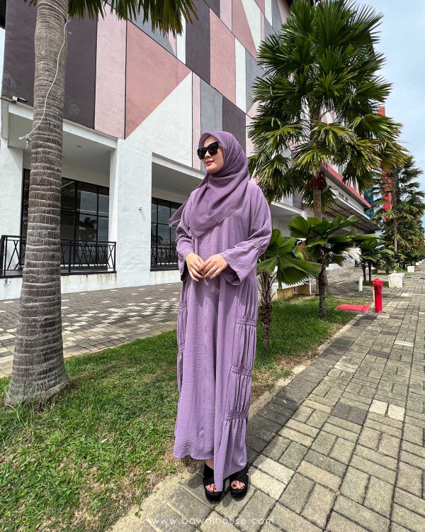 Marissa Dress BH08 ( Dusty Purple ) - Image 8