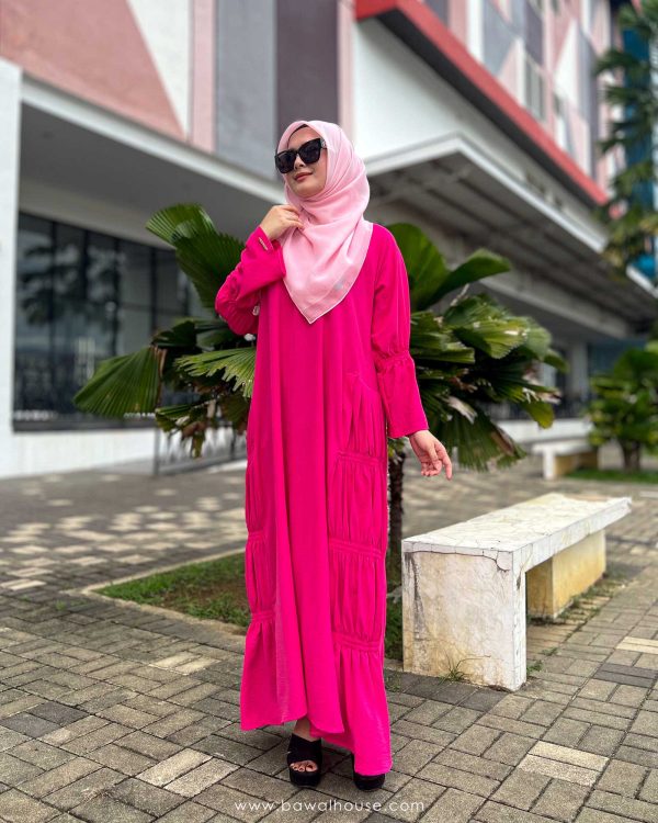 Marissa Dress BH06 ( Fuschia Pink ) - Image 8