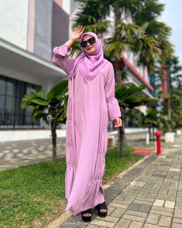 Marissa Dress BH09 ( Pastel Purple ) - Image 8