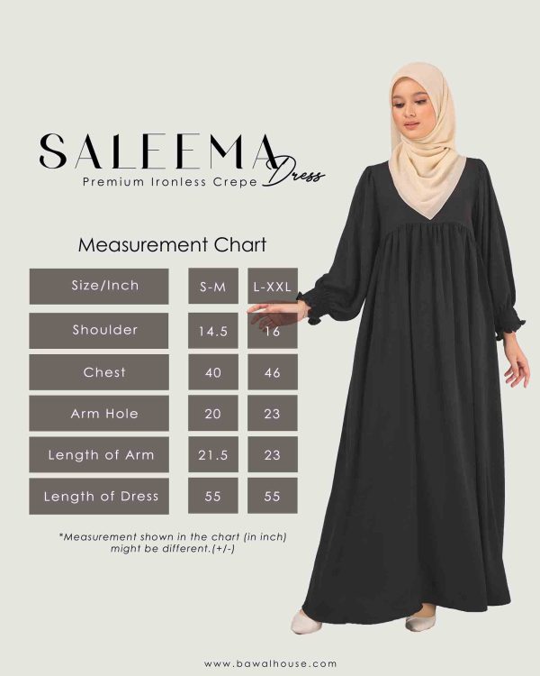 Saleema Dress BH03 ( Baby Blue ) - Image 4