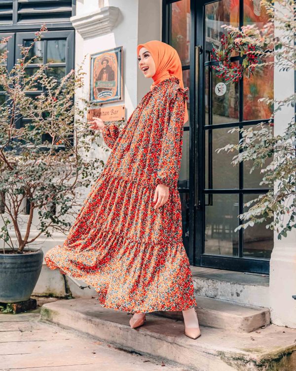 Isabel (Burnt Orange) Beli 2 Harga RM129 Sehelai - Image 2