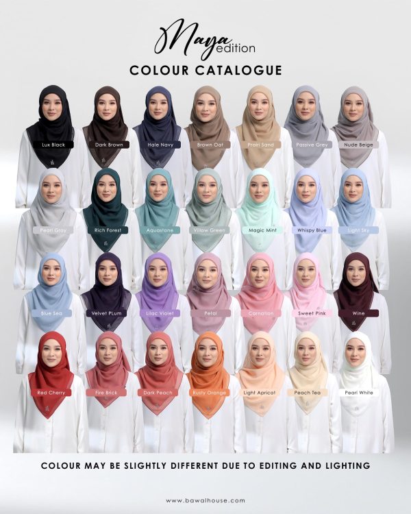 Maya BH03 (Light Apricot) Beli 2 Harga RM39 Sehelai - Image 6