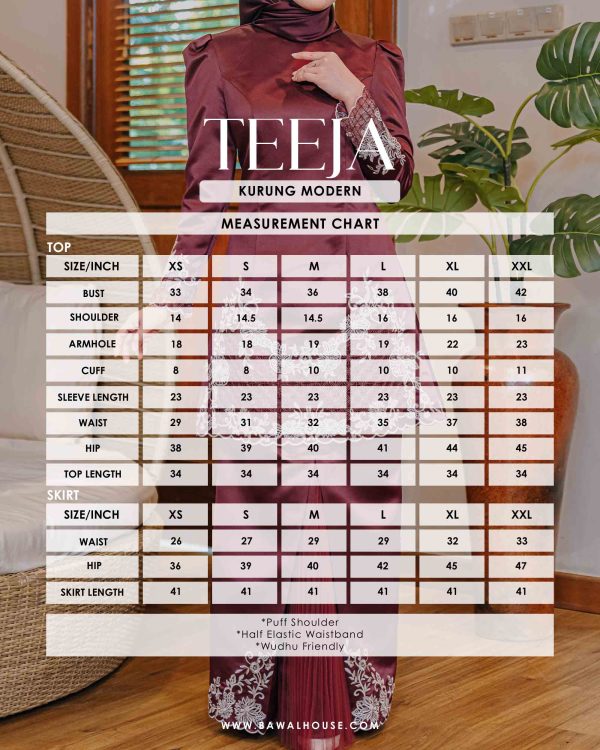 L07 Kurung Teeja (Rose Gold) - Image 5