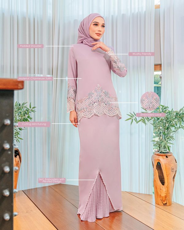 L11 Kurung Qalisha (White) - Image 5