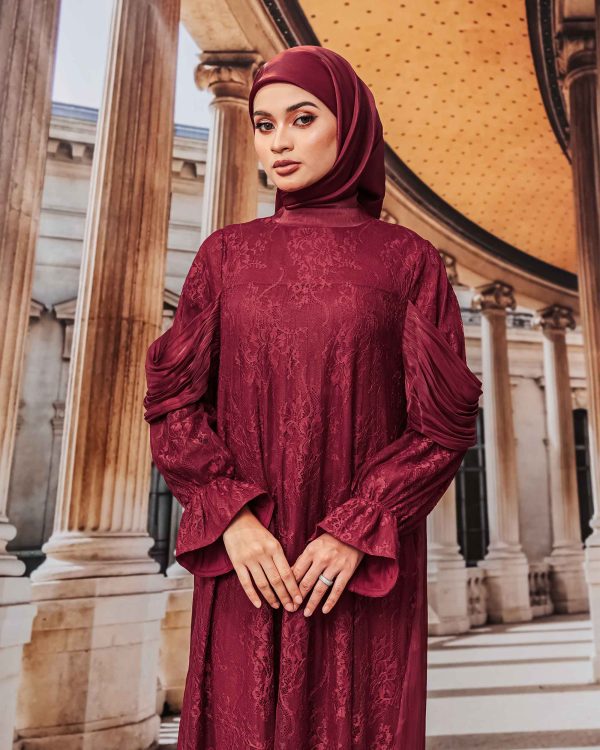 BH06 Ayesha (Red Maroon) 3x pay with Atome 🔥 - Image 3