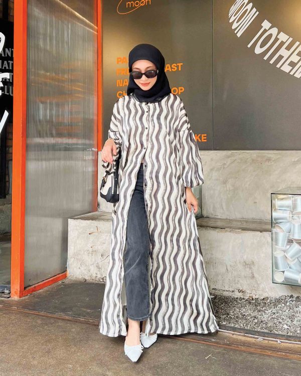 BH00 Selma Dress (Black) Beli 2 Harga RM129 Sehelai - Image 3