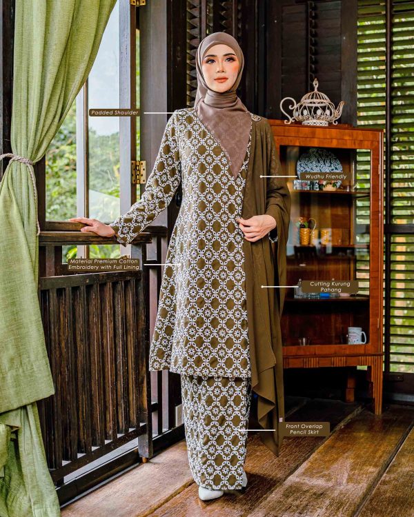 BH15 Kurung Ratna (Grey) - Image 5
