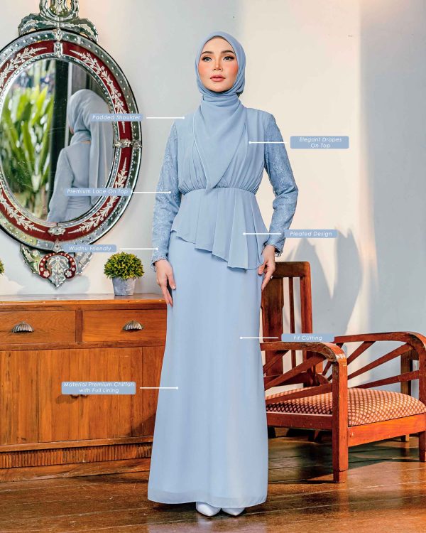 BH28 Sandra Dress (Sage Green) - Image 5