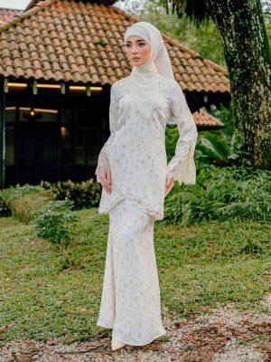 BH18 Kurung Sofea (Cream)