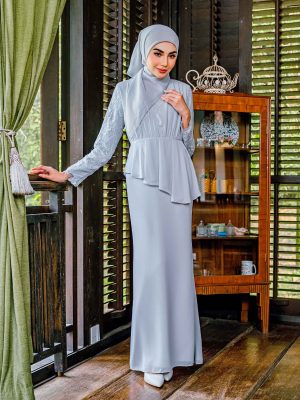 BH25 Sandra Dress (Bright Grey)