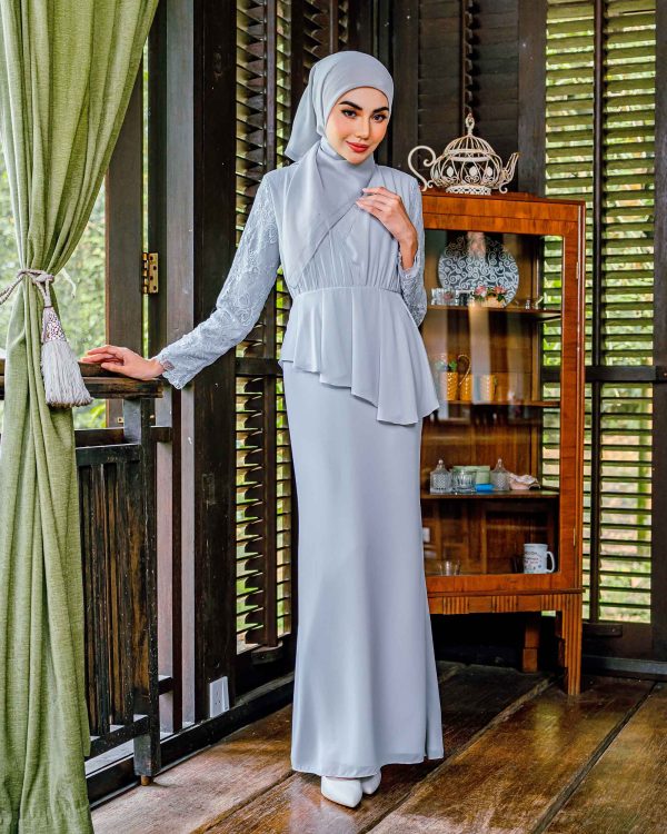 BH25 Sandra Dress (Bright Grey)