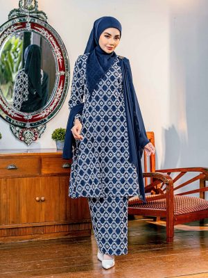 BH13 Kurung Ratna (Navy Blue)