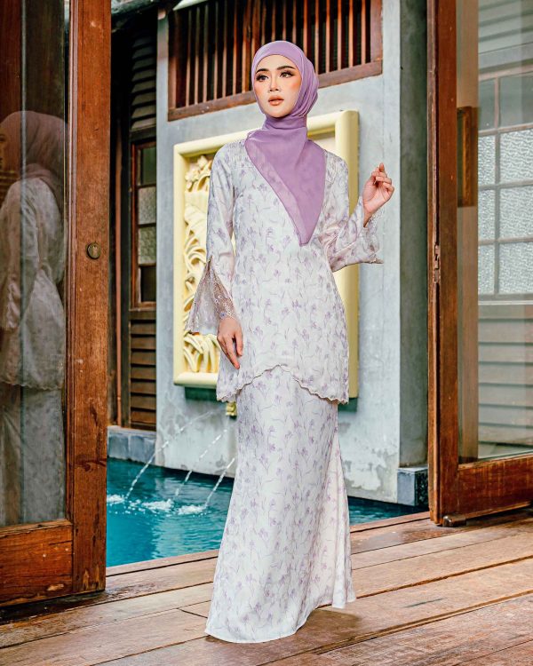BH17 Kurung Sofea (Lilac) - Image 2