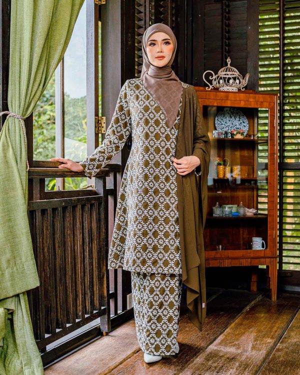 BH14 Kurung Ratna (Olive Green)