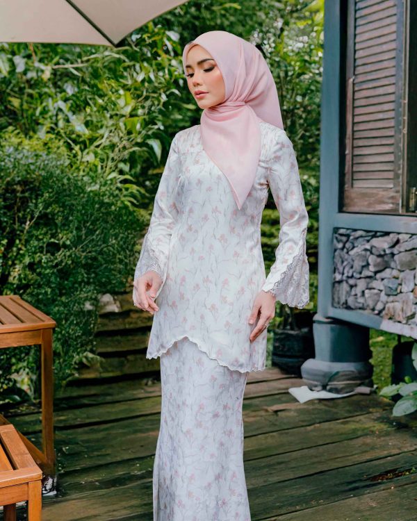 BH19 Kurung Sofea (Peach Pink) - Image 4