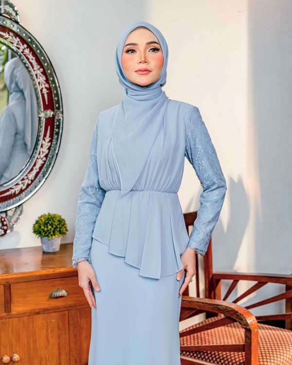 BH26 Sandra Dress (Baby Blue) - Image 4